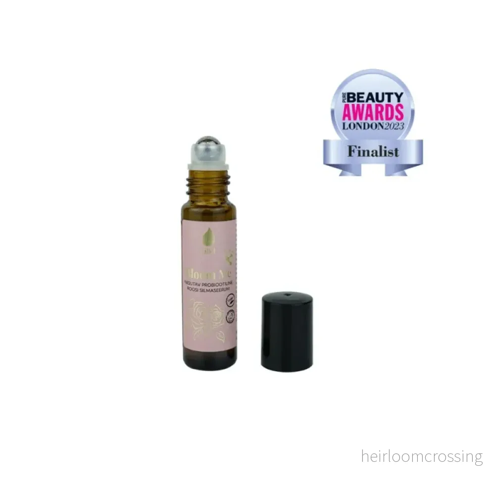 Ögonserum Rosa Damascena – Probiotiskt med Hyaluronsyra – 10 ml - Bild 2