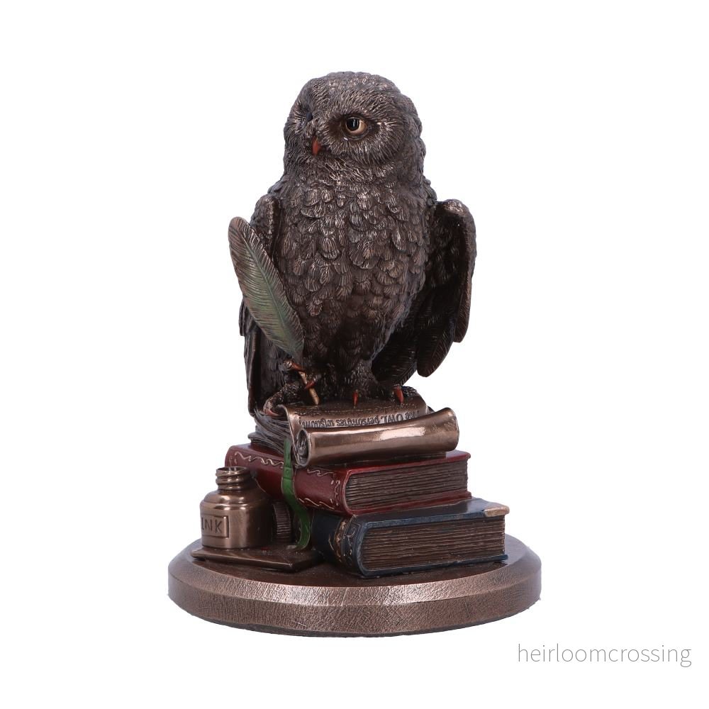 An Owl's Tale-figur - Bedårande ugglestaty för samlare - Bild 3