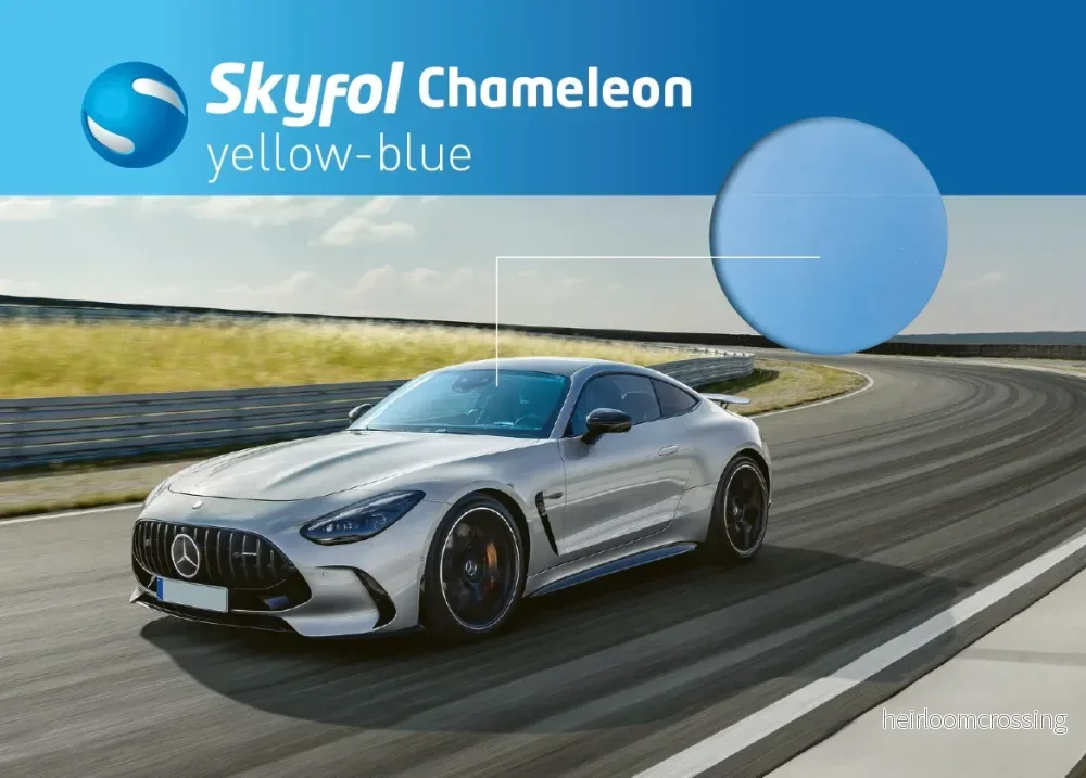 SkyFol Chameleon Yellow-Blue 1,52x30M Solfilm