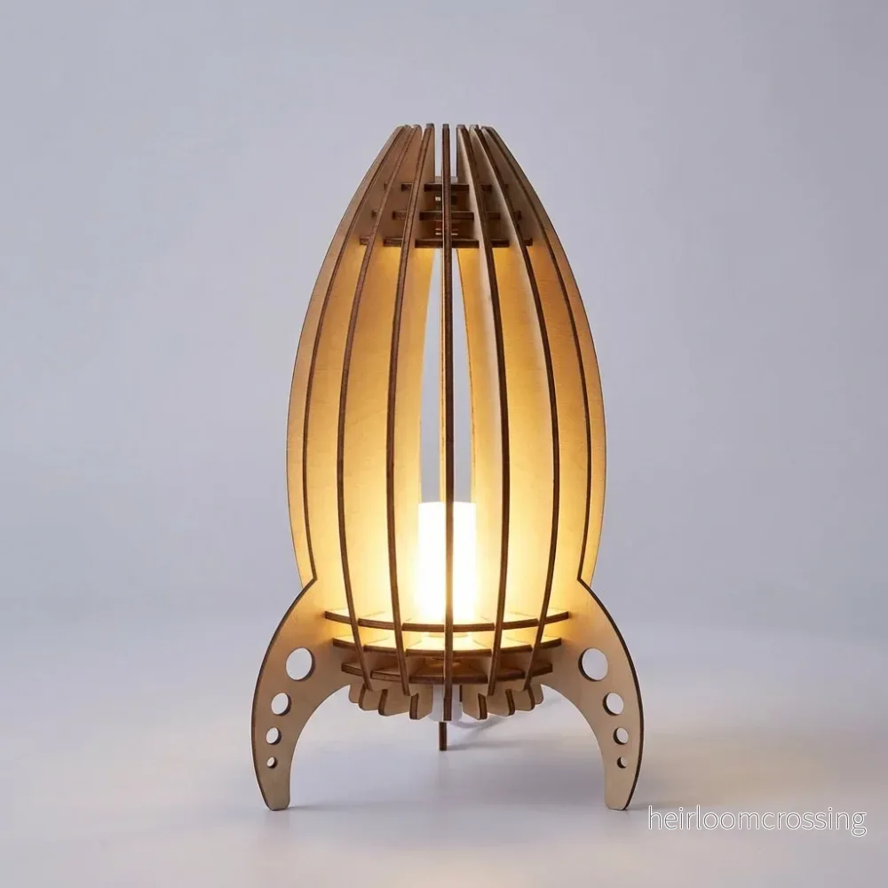 Raketformad bordslampa - Luminocket - Bild 2