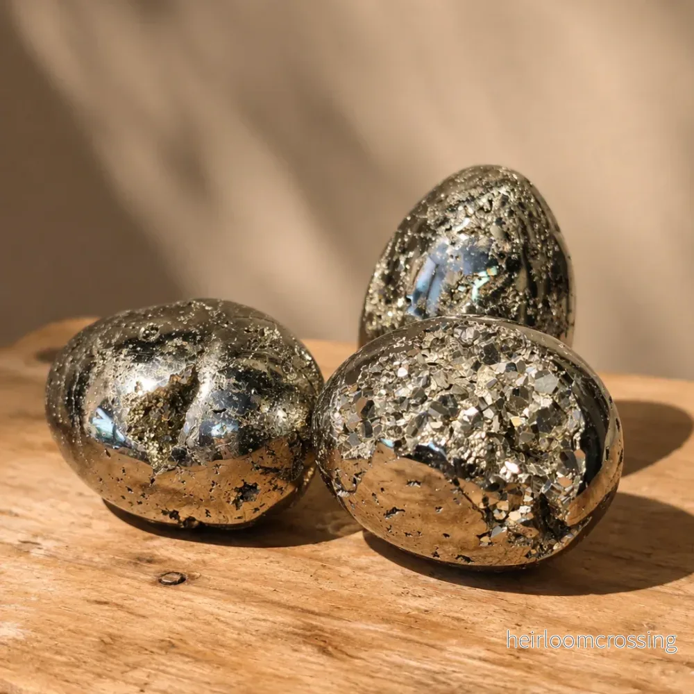 Pyrit, ägg