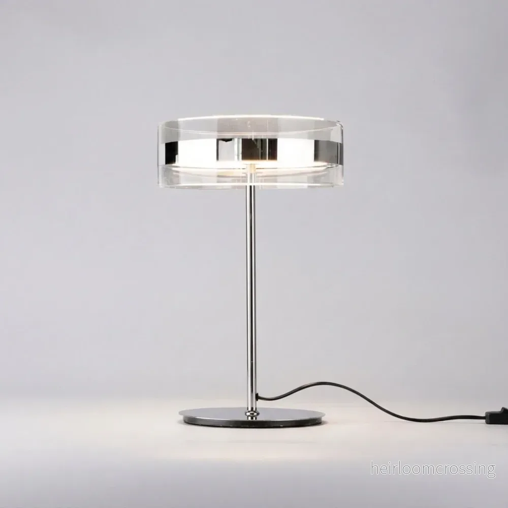 Modern cylindrisk bordslampa – Clarivon - Bild 2