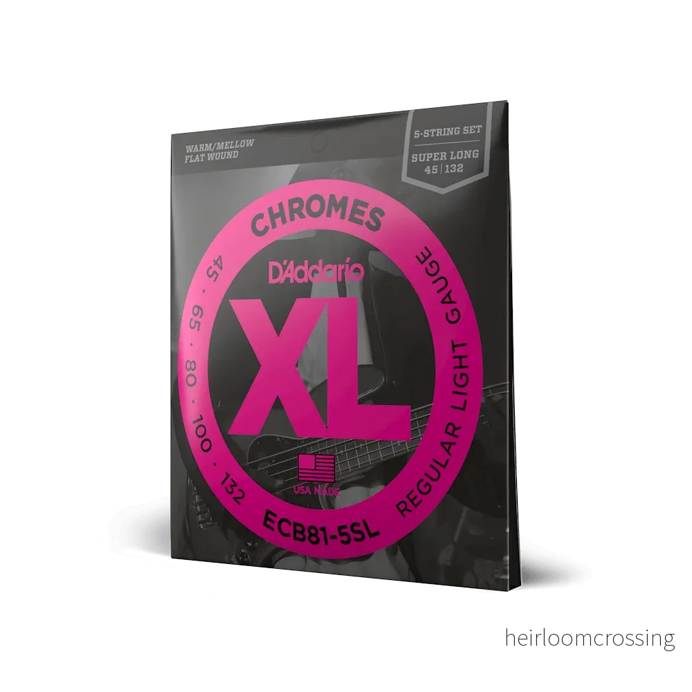 XL Chrome - 5 strängar - Long Scale - Bild 2