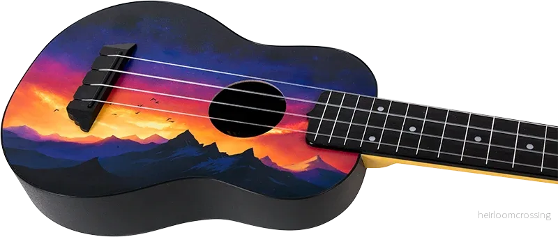TUS-EE SUNSET Elise Ecklund Signature Travel Soprano Ukulele - Bild 2