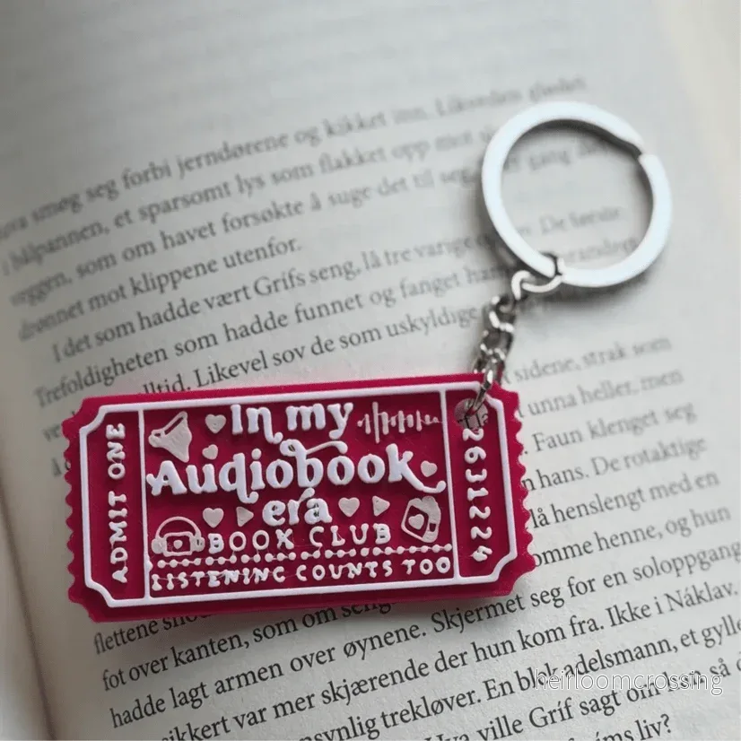 In My Audiobook Era Keychain In My Audiobook Era Keychain