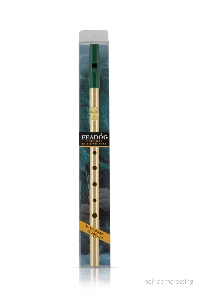 Feadóg Irish Whistle, Brass, C – FW20A