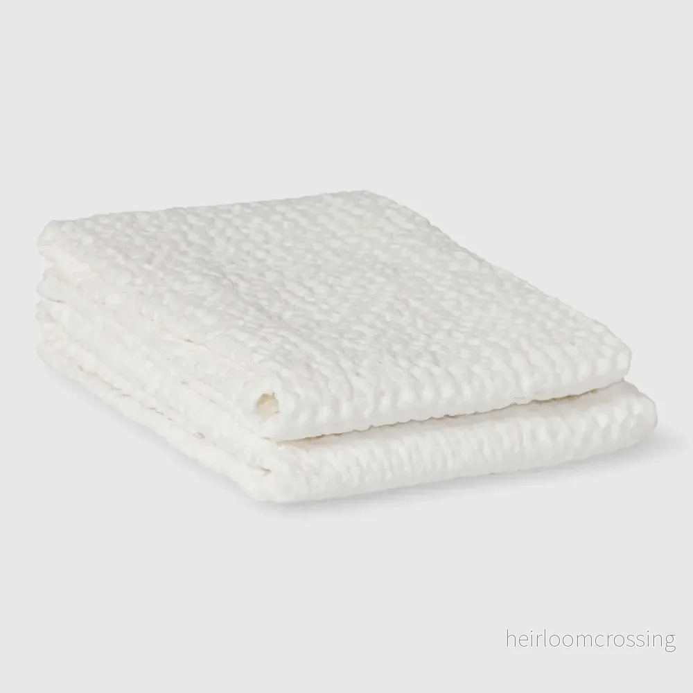 Våfflade handdukar vit 50×70 2-pack Våfflade handdukar vit 50×70 2-pack