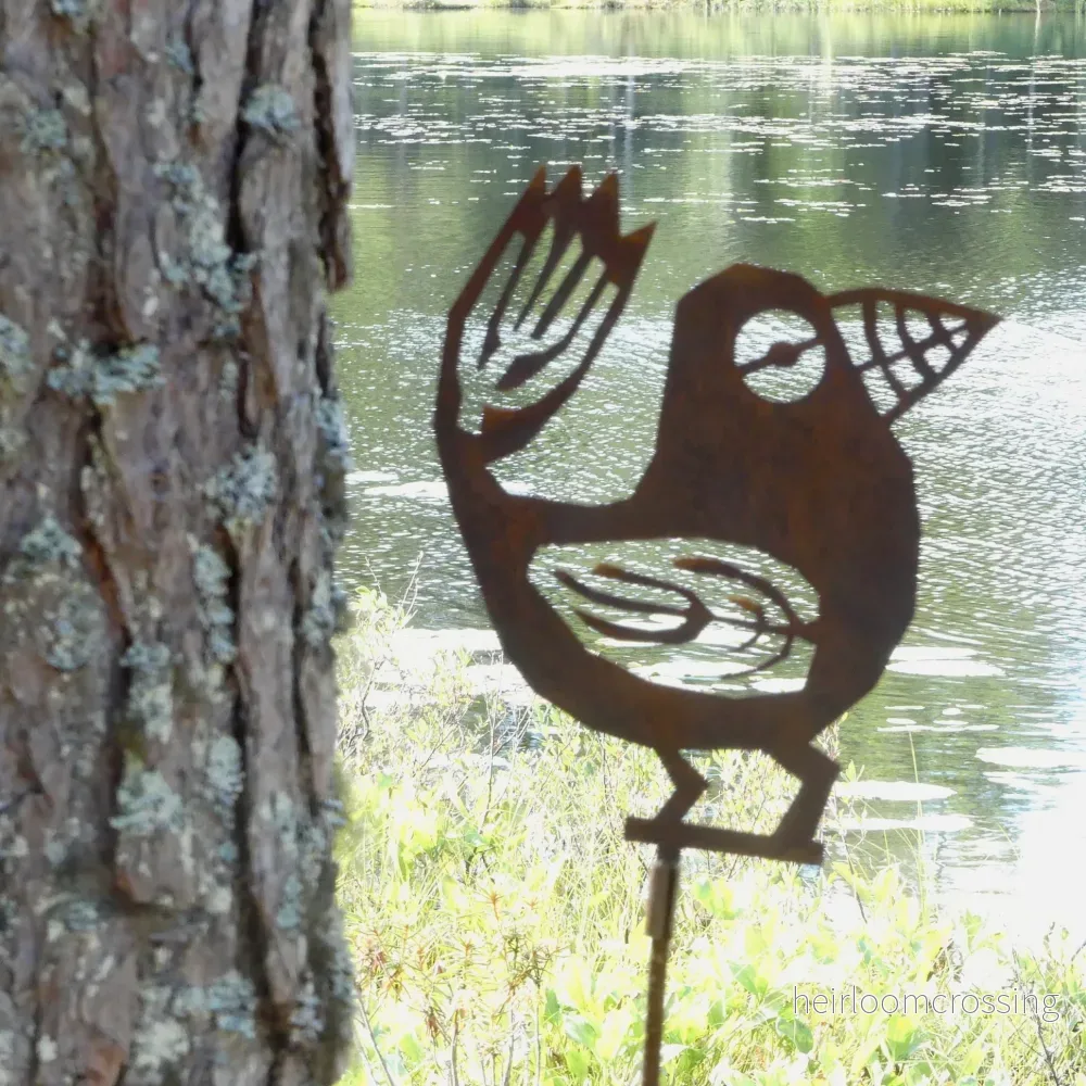 Pinnfigur Fågel Fia Pinnfigur Fågel Fia
