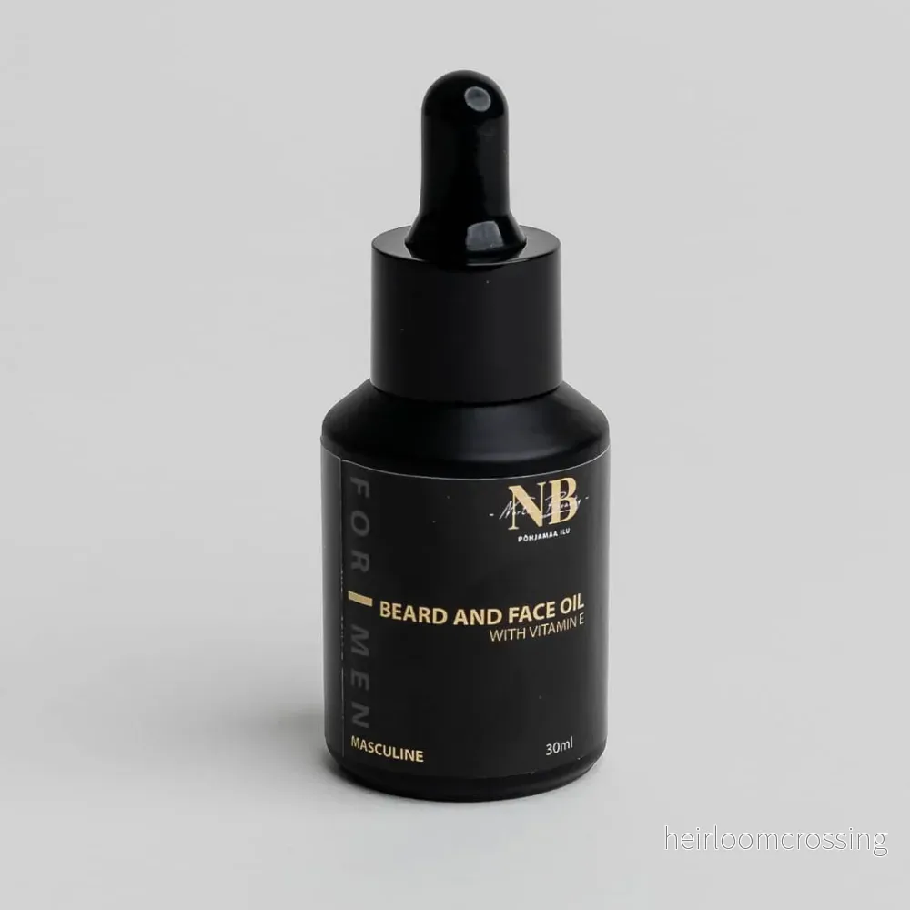 Skäggolja Mandelolja & E-vitamin – Återfuktande, 30 ml Skäggolja Mandelolja & E-vitamin – Återfuktande, 30 ml