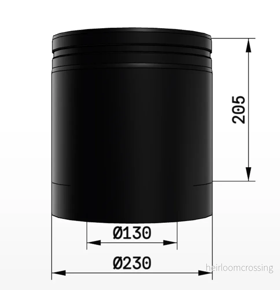Skorsten Schiedel Raklängd PMS50/130