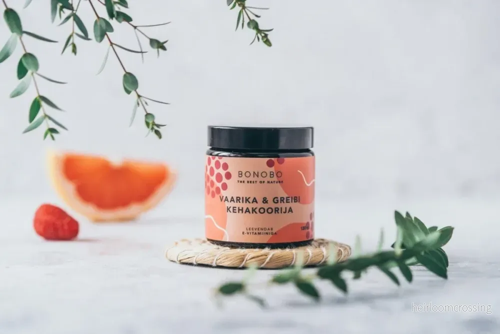 Sockerskrubb Hallon & Grapefrukt – Lugnar och Återfuktar – 120 ml - Bild 2