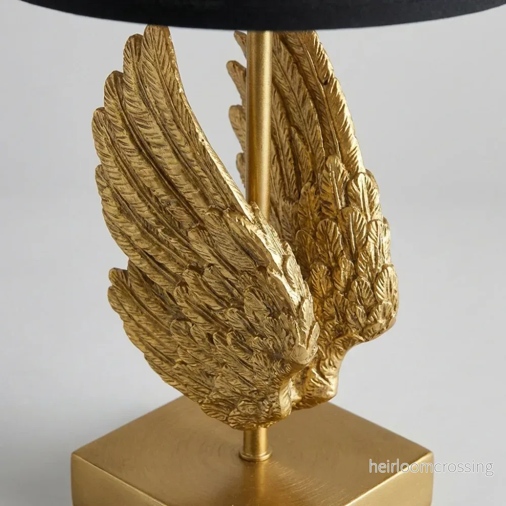 Utsmyckad bordslampa med vingar – Aurelium - Bild 3