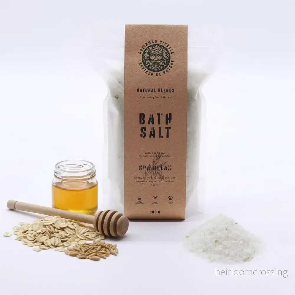 Greenman Rituals Epsom-badsalt 800 g (olika sorter) Greenman Rituals Epsom-badsalt 800 g (olika sorter)