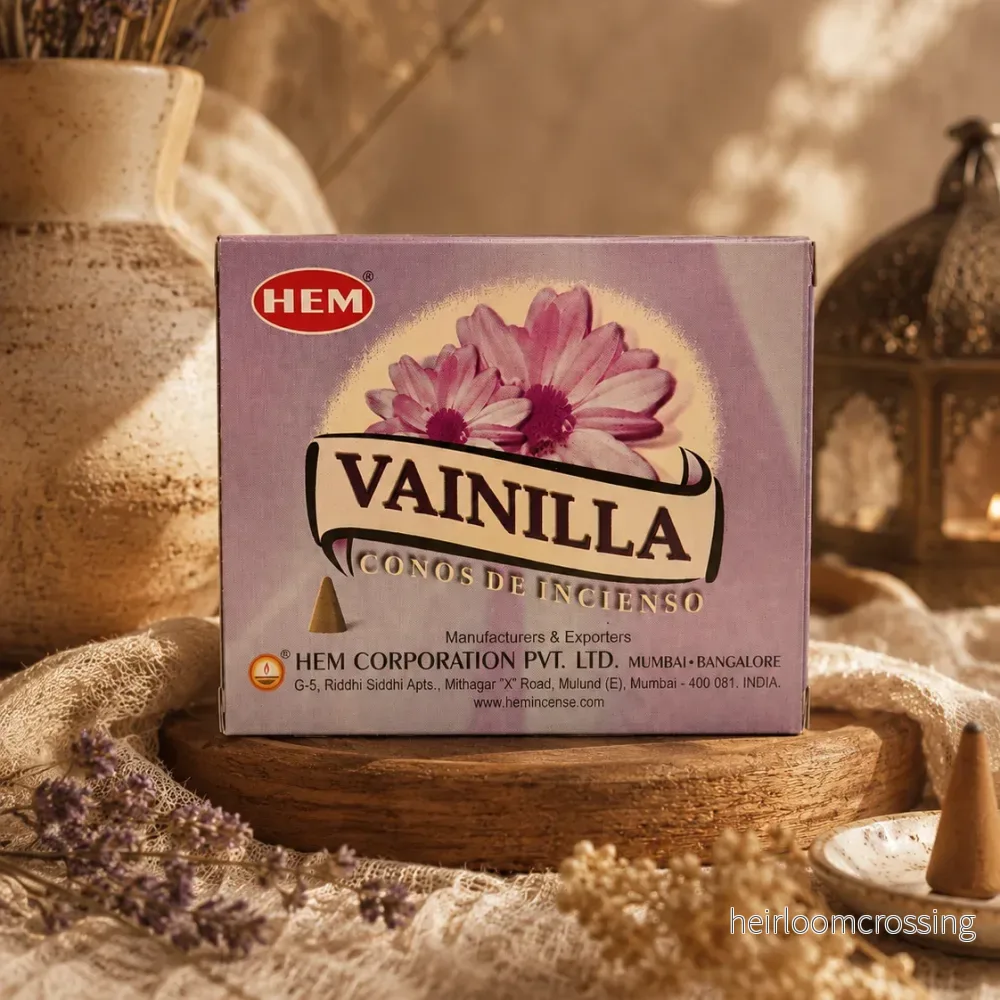 Rökelse kon, Vainilla Rökelse kon, Vainilla