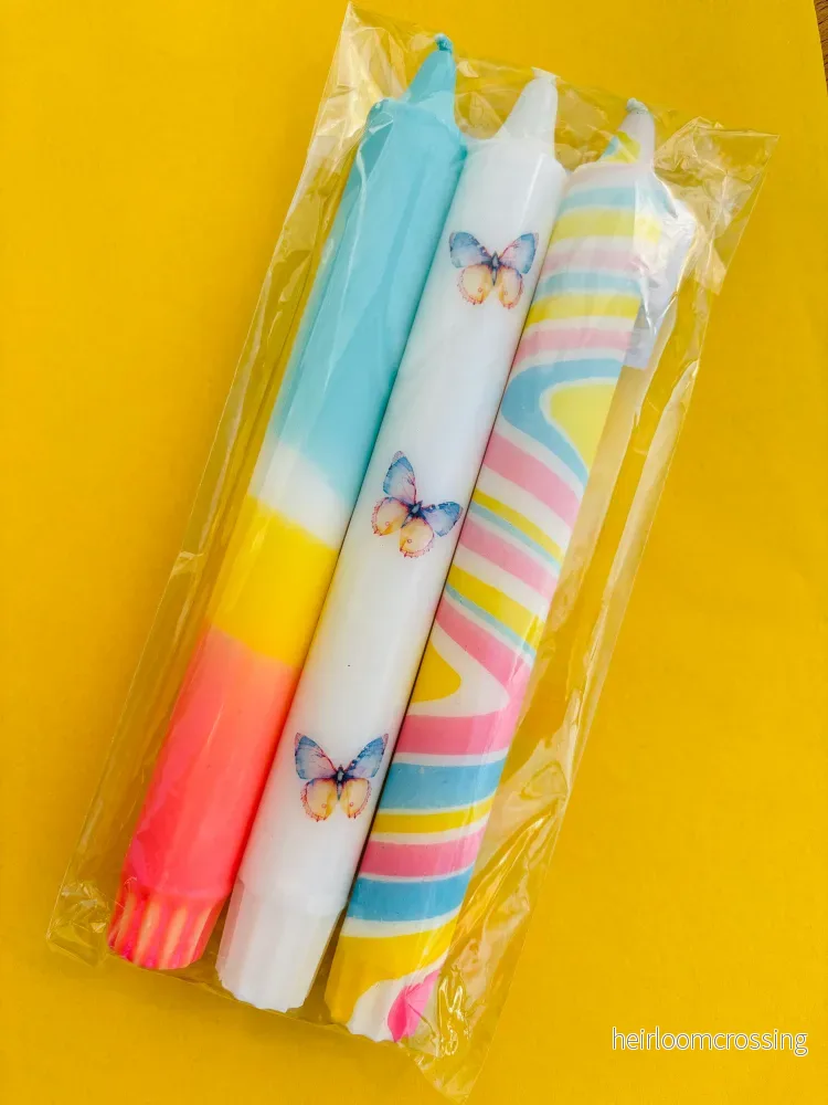 BUTTERFLY CANDLE 3-PACK - Bild 3
