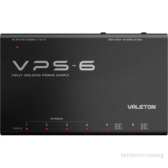 VPS-6 multi-strömförsörjning, 9-24V 1500mA
