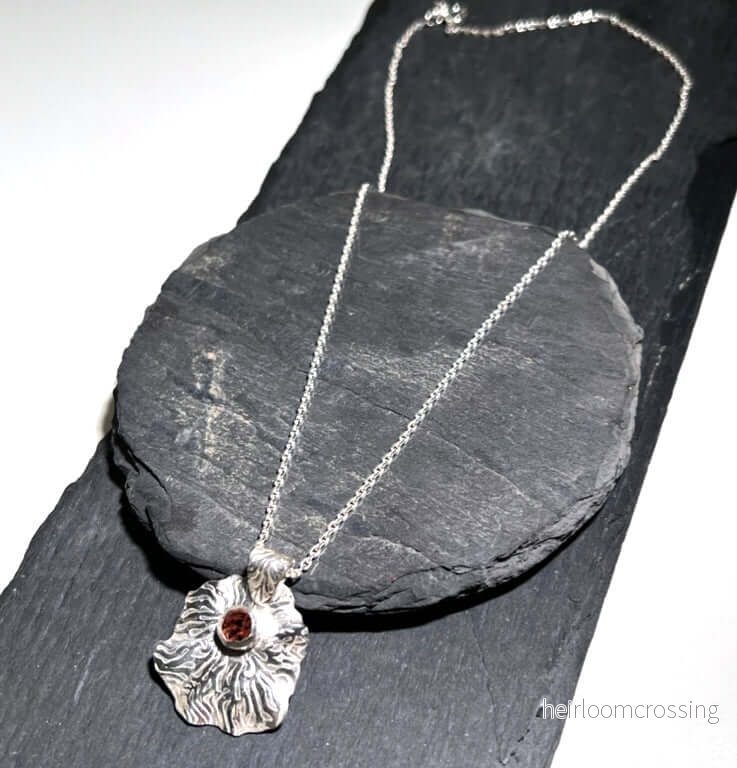 Silverhalsband med turmalin Candyflow - Bild 2