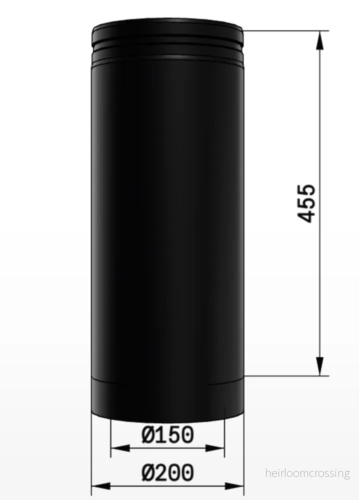 Skorsten Schiedel Raklängd PMS25/150 Skorsten Schiedel Raklängd PMS25/150