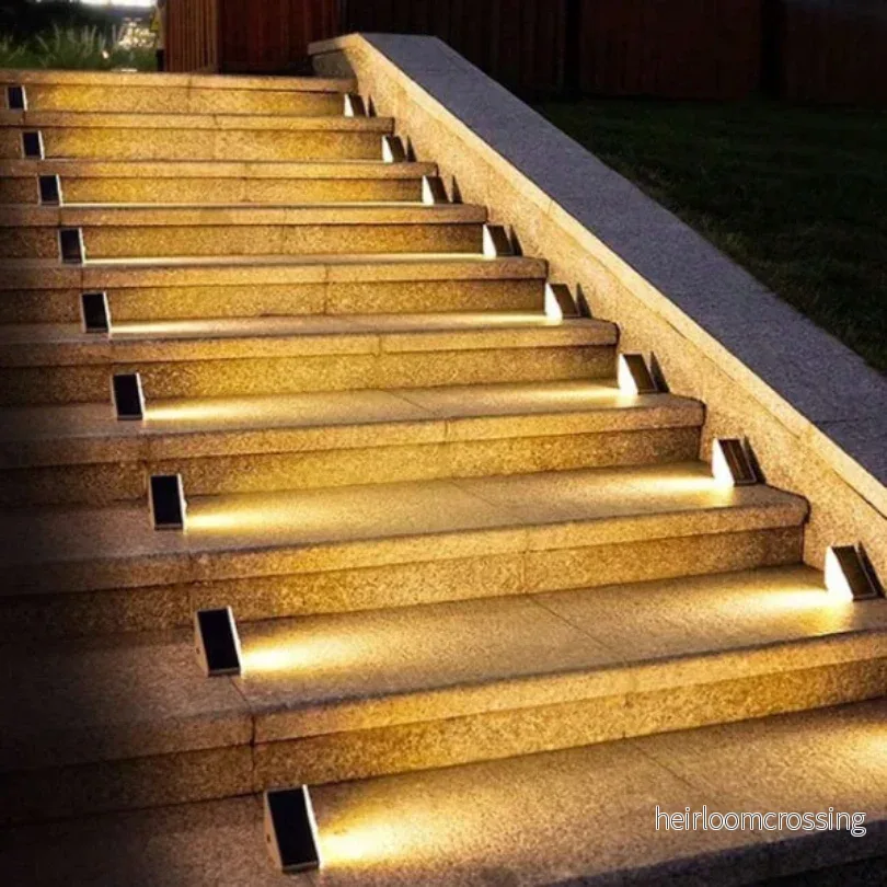 Solardriven trappbelysning – SolarStep