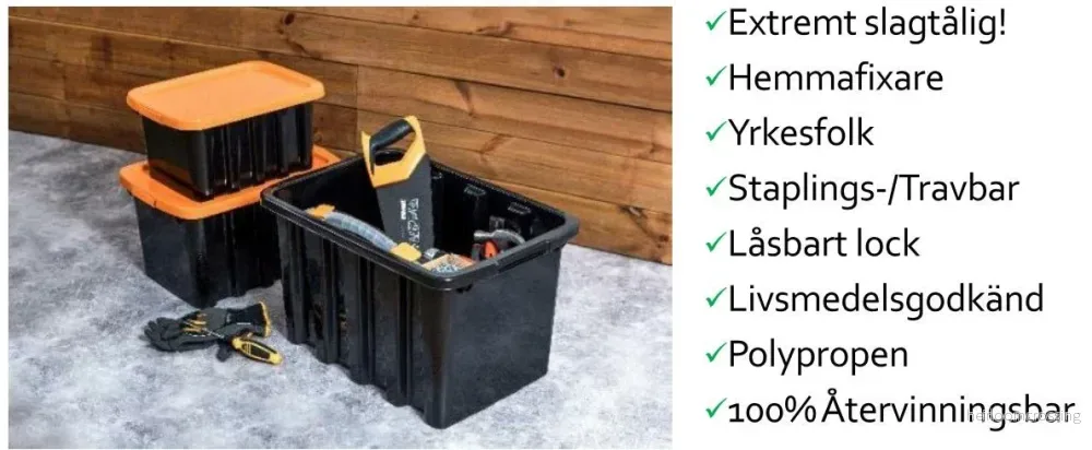 StrongBox 15 L med lock (bra ersättare till Kuggis) - Bild 2