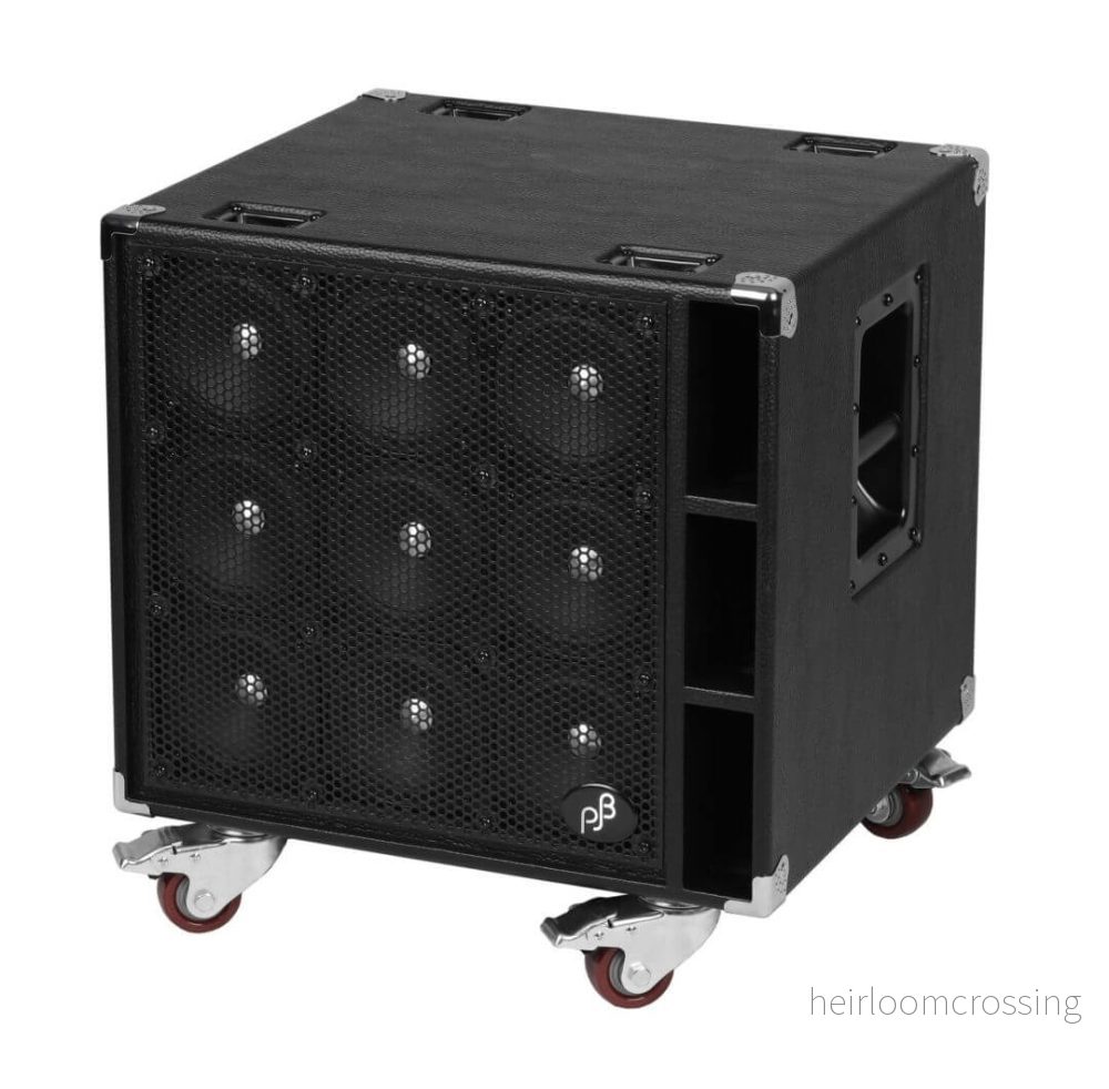 Phil Jones Bass C9 - Compact 9 Bass Cabinet, 9x5", 400 Watt