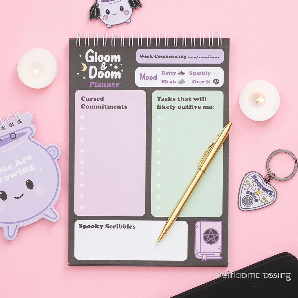 Candy Cauldron Gloom & Doom Desk Planner Candy Cauldron Gloom & Doom Desk Planner