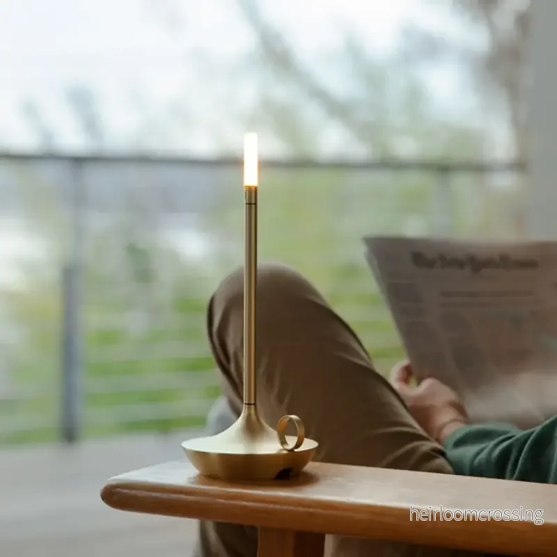 Unik och lyxig kandelaberlampa - LuxeCandle - Bild 3