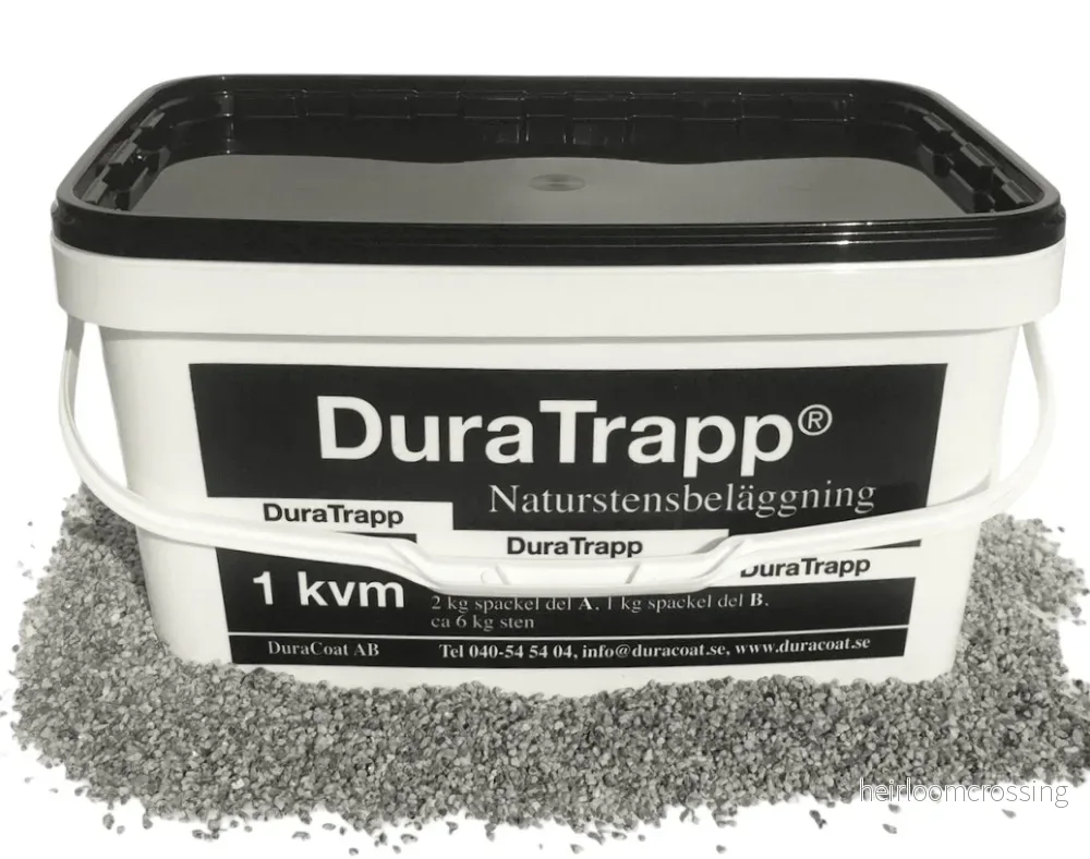 DuraTrapp 1 kvm Mörkgrå Granit - Bild 2