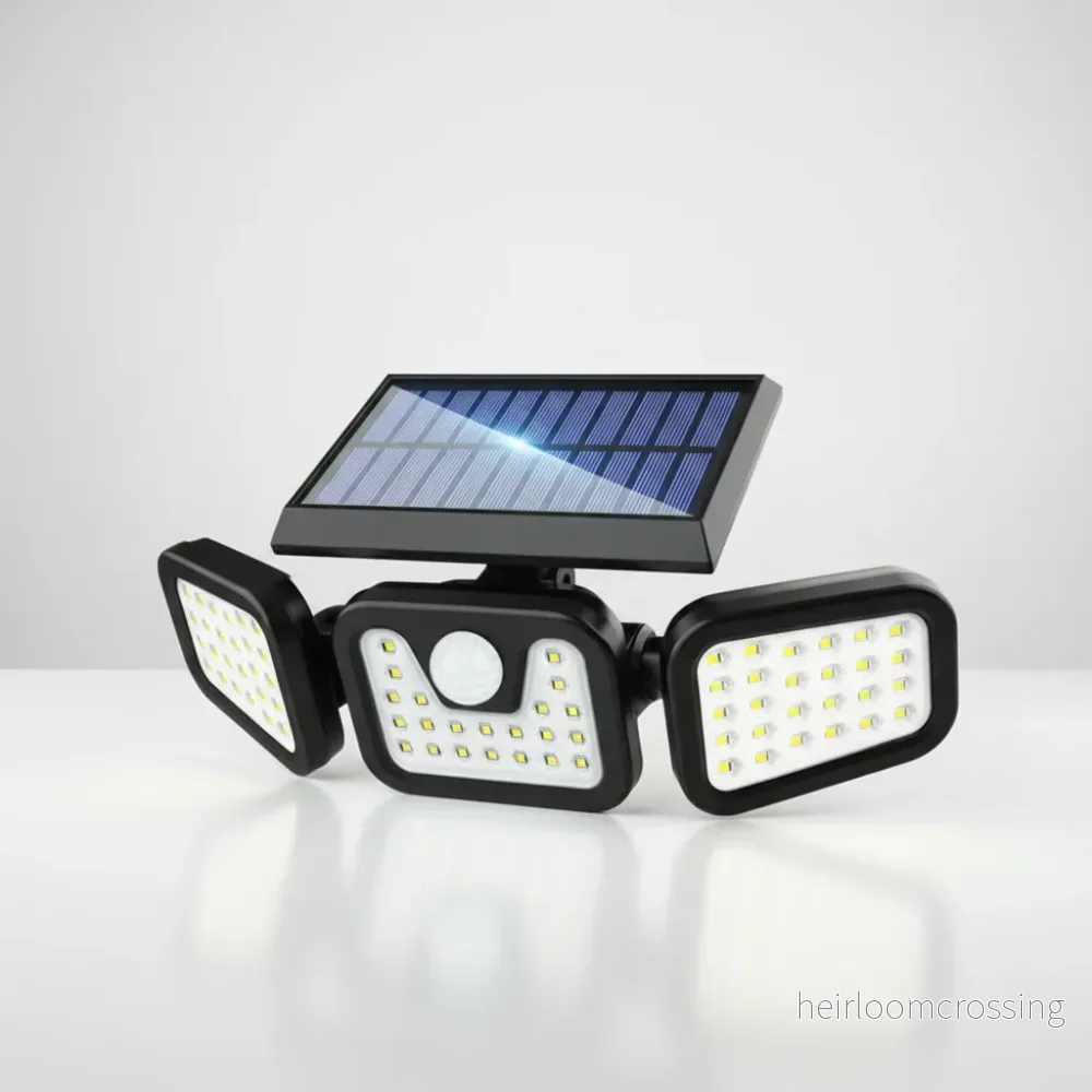 Solenergidriven vägglampa - GlowSentinel - Bild 2