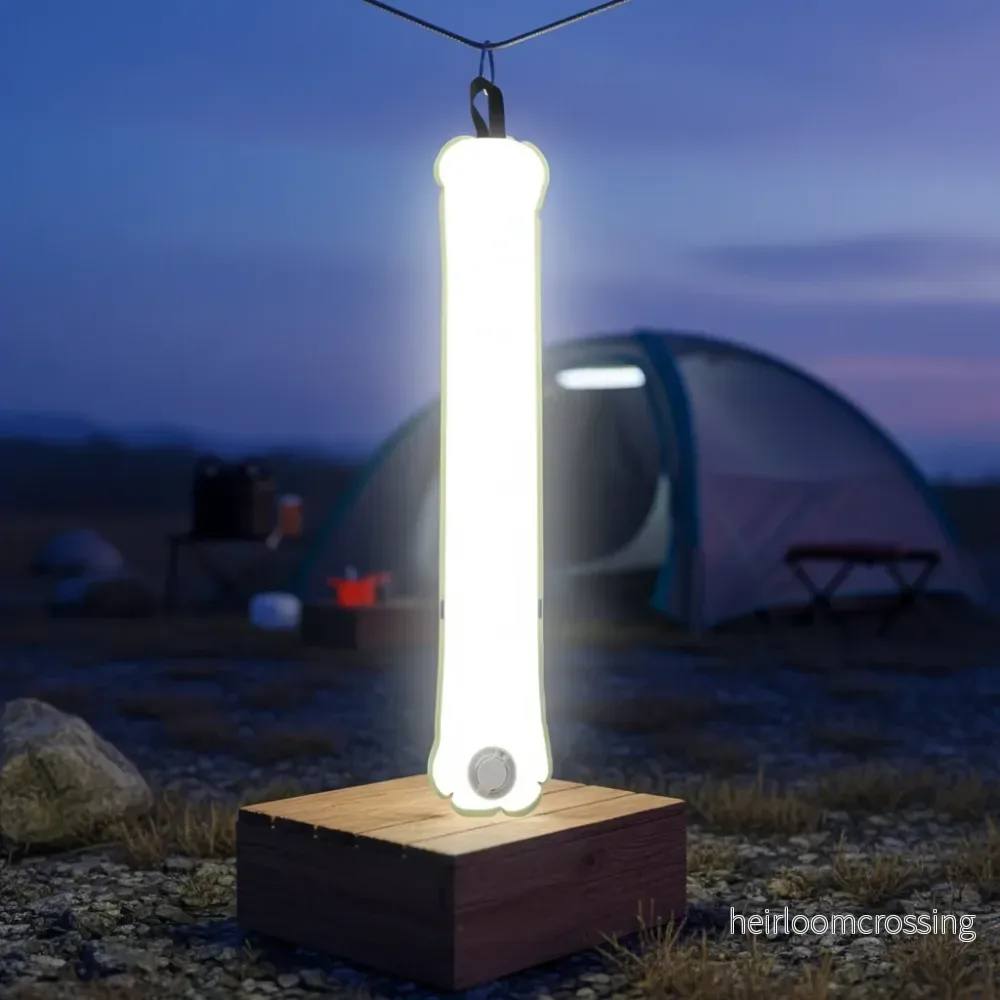 Uppblåsbar solcell LED-lampa - SunTubeo