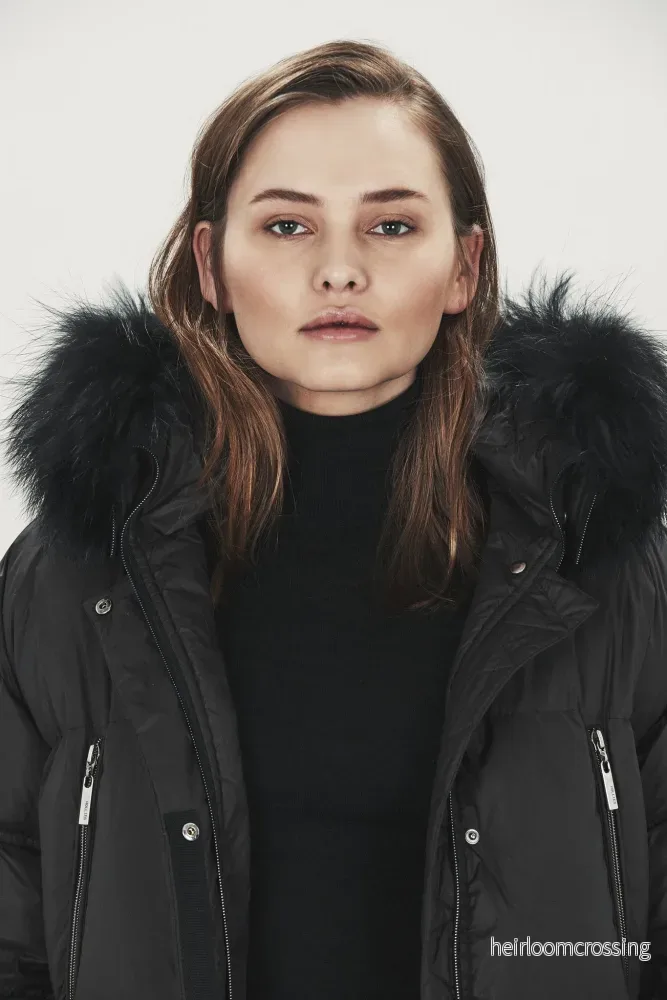 HOLLIES Marion Jacka Svart/Svart - Bild 3