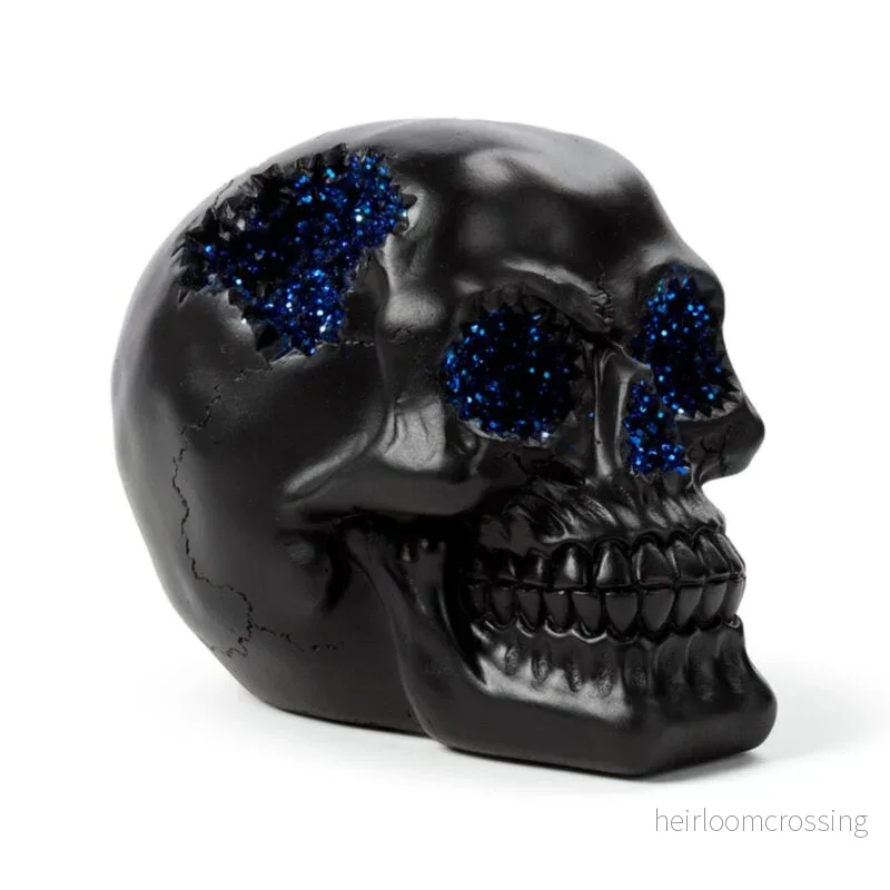Black Geode Skull Blue - Bild 3