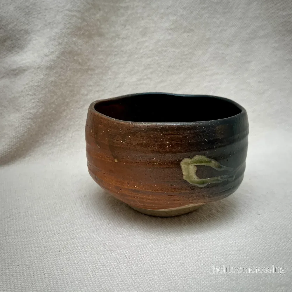 Matcha-skål ”Bizen”