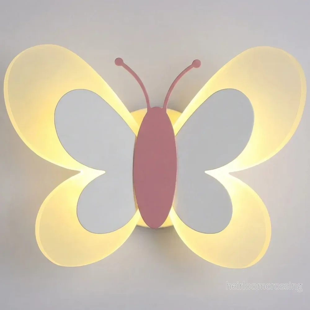Fjärilsformad vägglampa – Faywing - Bild 2