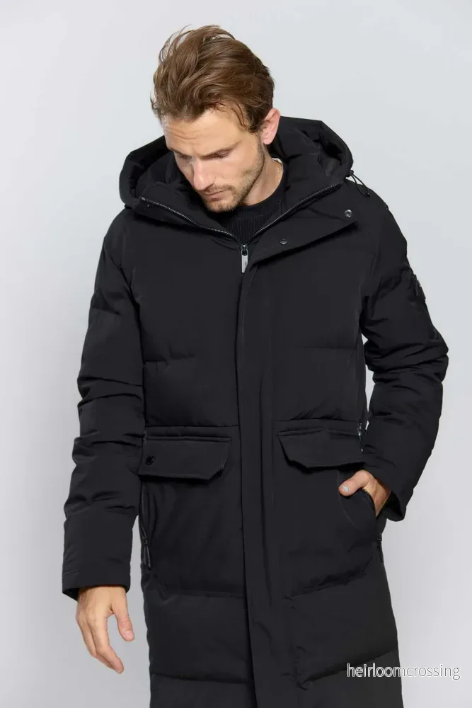 HOLLIES VINTER DUNJACKA MONTBLANC SVART - Bild 2