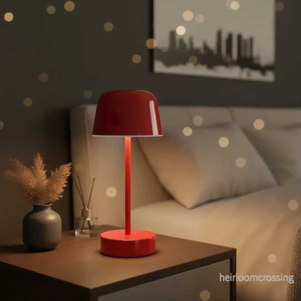 Modern bordslampa i metall - Radiantix