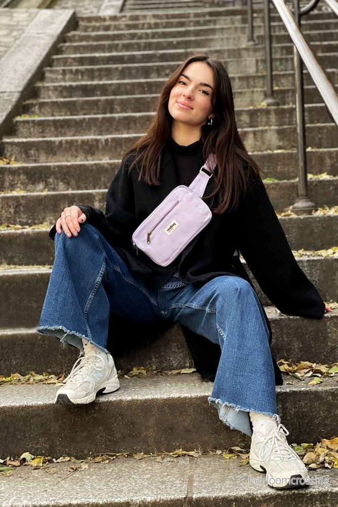 Harry Crossbody/Midjeväska: Lila - Bild 3