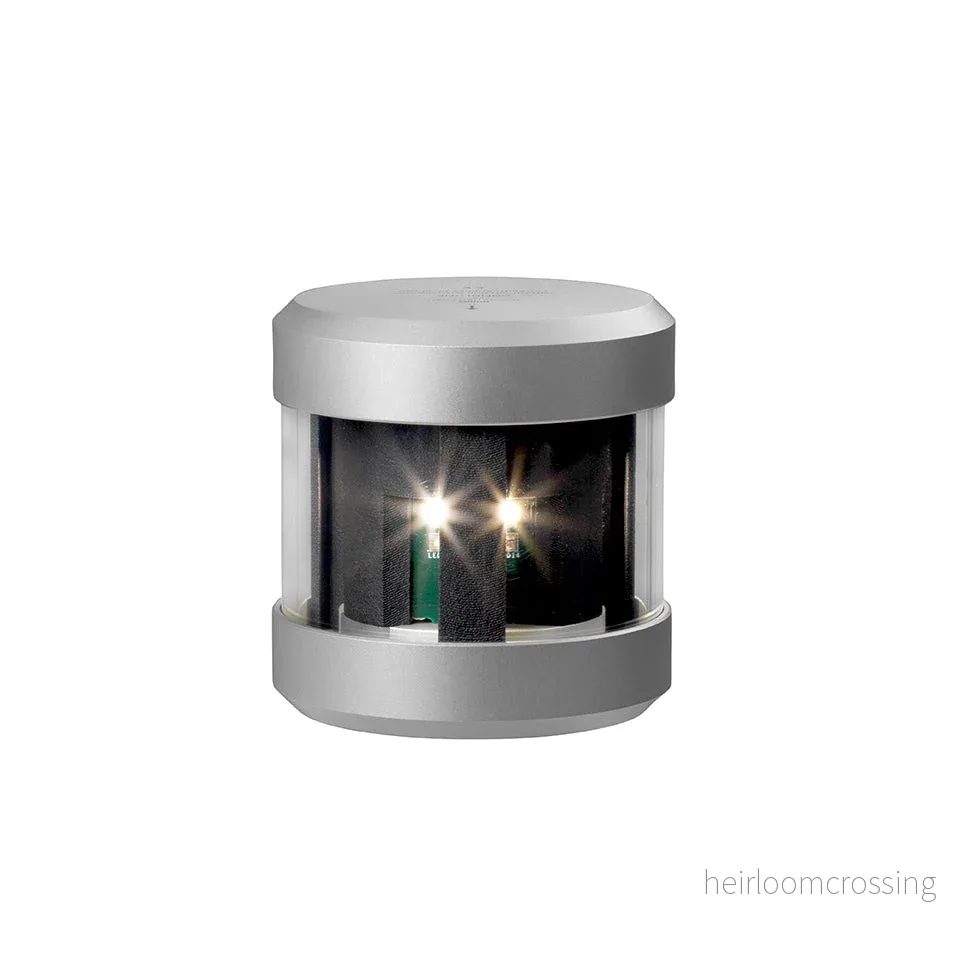 Trefärgad LED ljus med ankarljus 2nm, silver - Bild 3