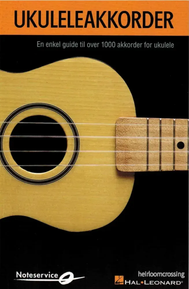 Ukulele-ackord – D-stämning