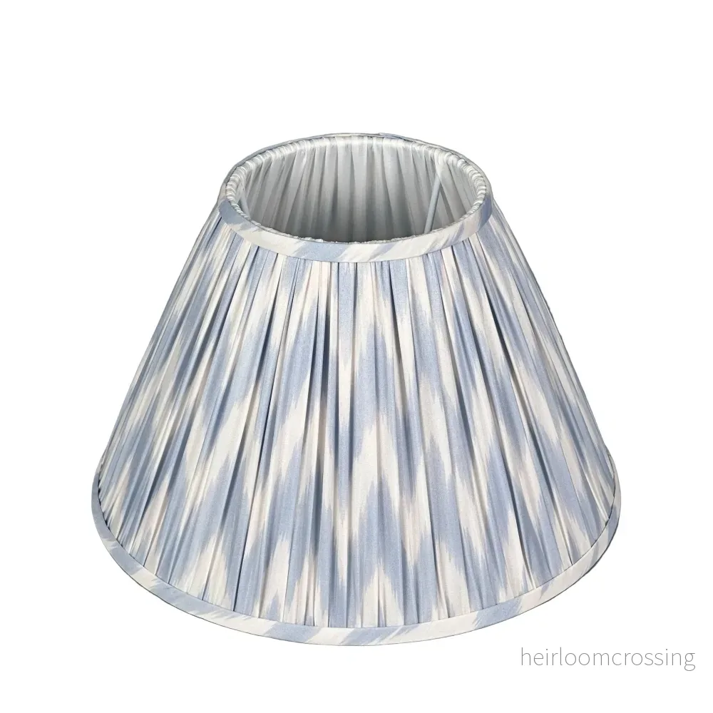 Lampshade Ikat Azure Large - Bild 3