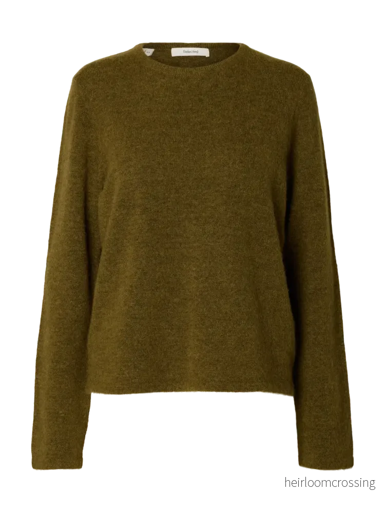 SLWLULU NEW LS KNIT O-NECK SLWLULU NEW LS KNIT O-NECK