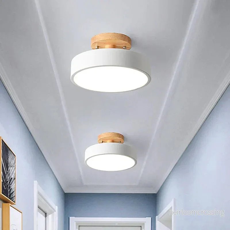 Taklampa LED halvinfälld – enkel plafond i färg Taklampa LED halvinfälld – enkel plafond i färg