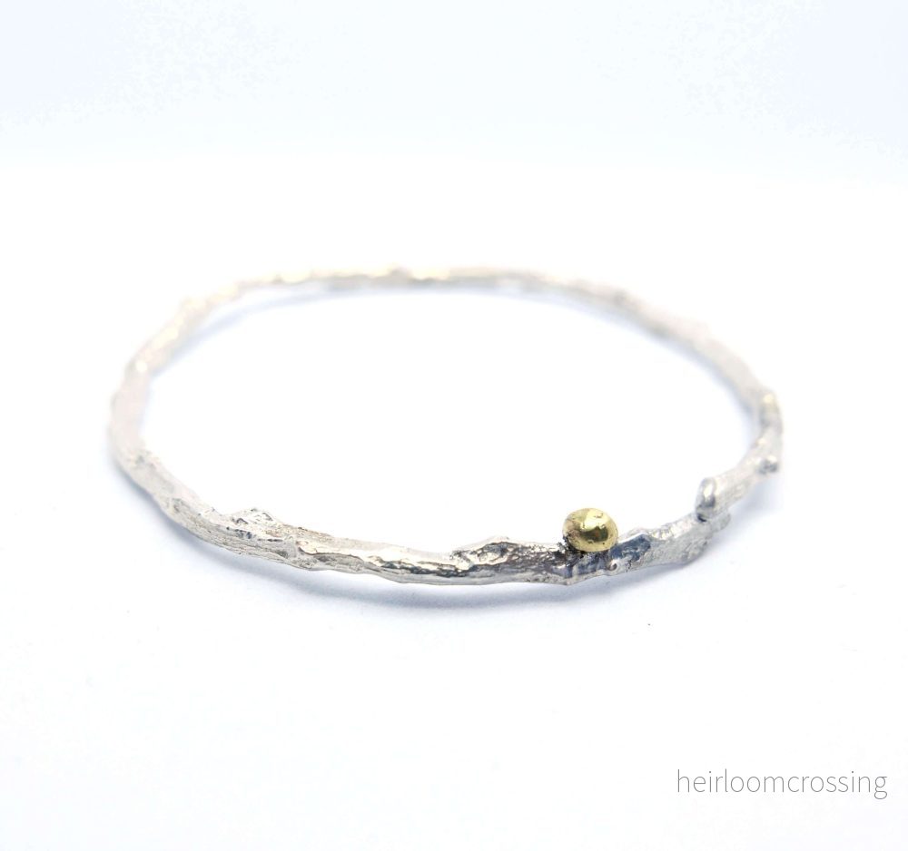 Silverarmband Kvist Silverarmband Kvist