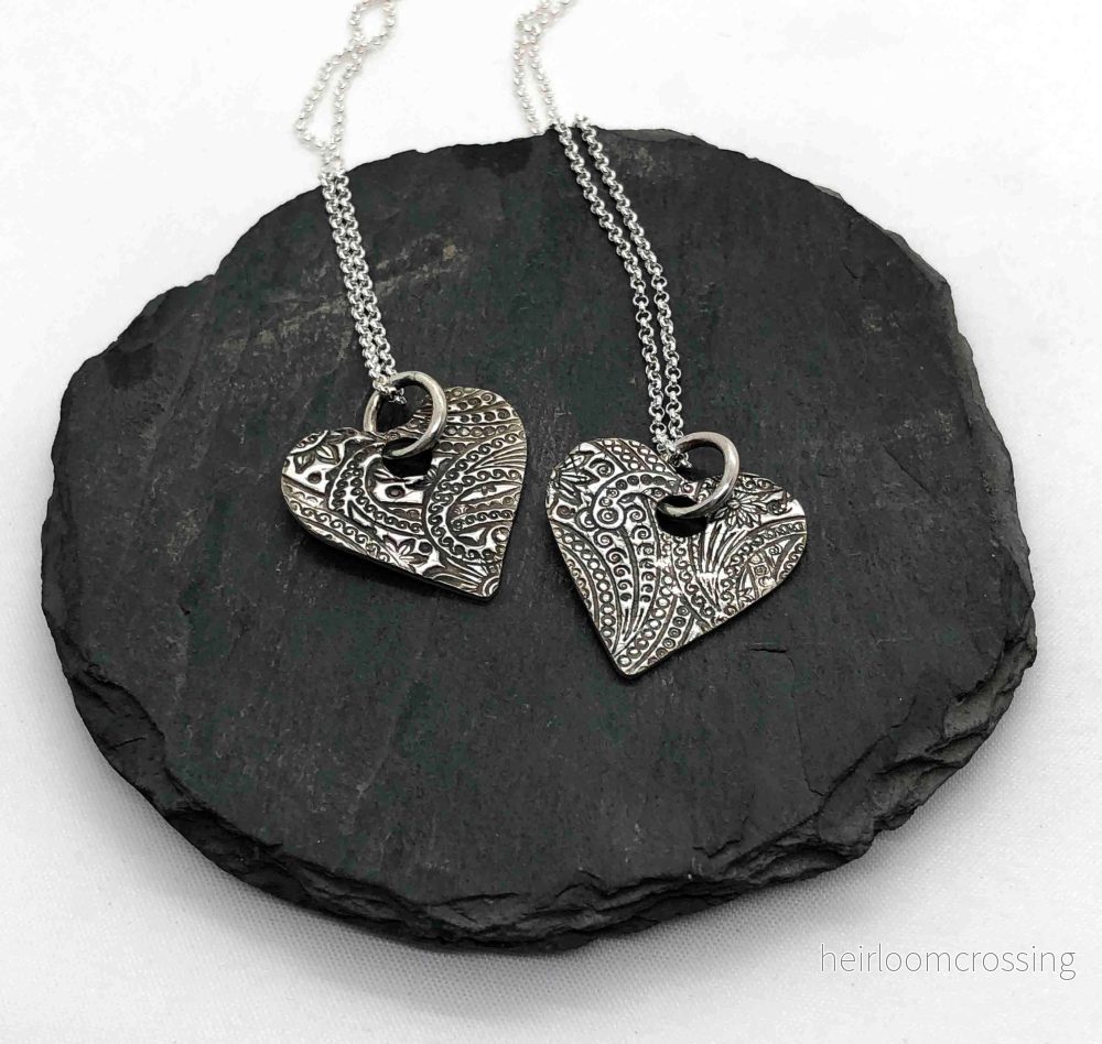 Paisley-mönstrat silverhalsband nr 2 - Bild 2