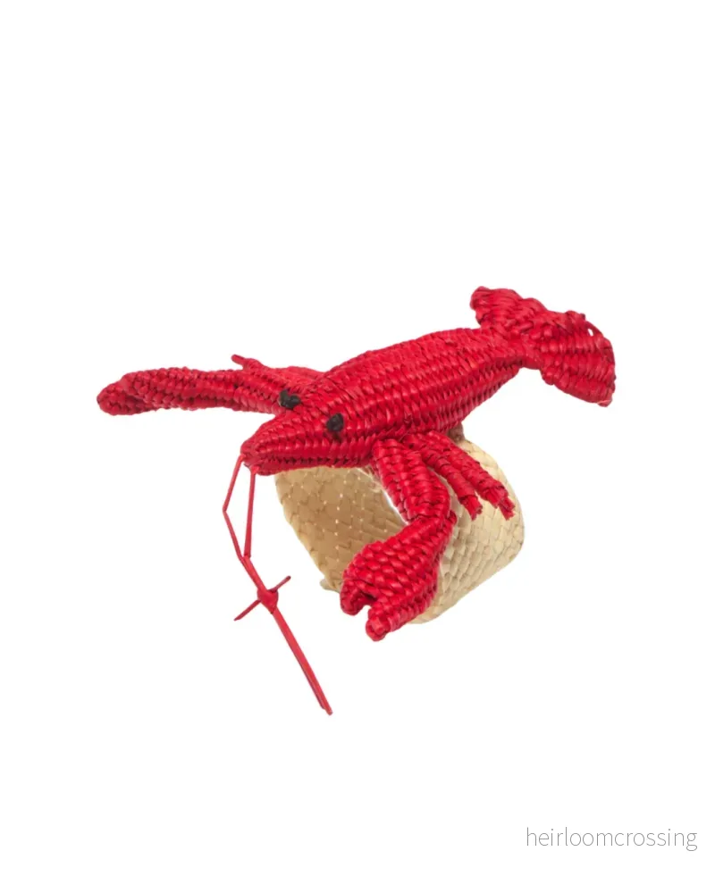 Lobster napkin ring