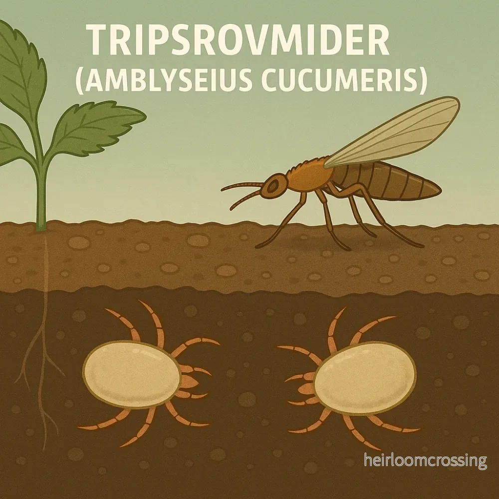 Tripskvalster (Amblyseius cucumeris) (10 påsar) | mot trips