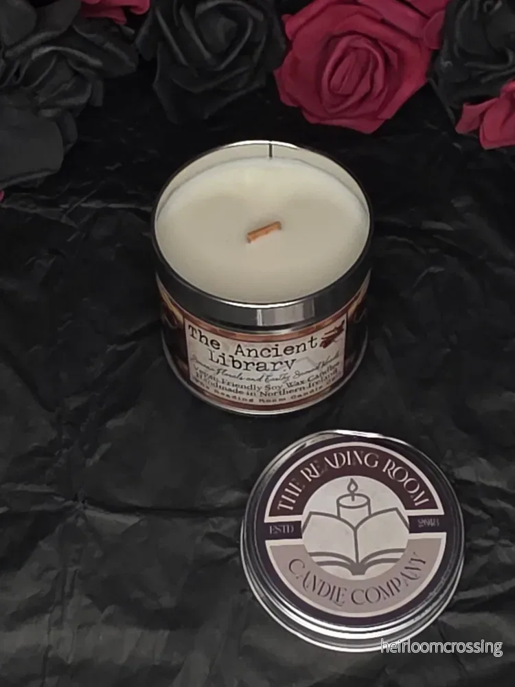 The Ancient Library – Scented Soy Candle The Ancient Library – Scented Soy Candle