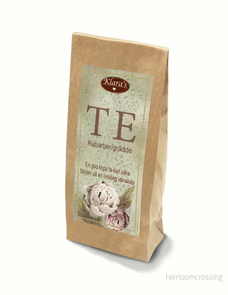 Te Rabarber & grädde 90 g Te Rabarber & grädde 90 g