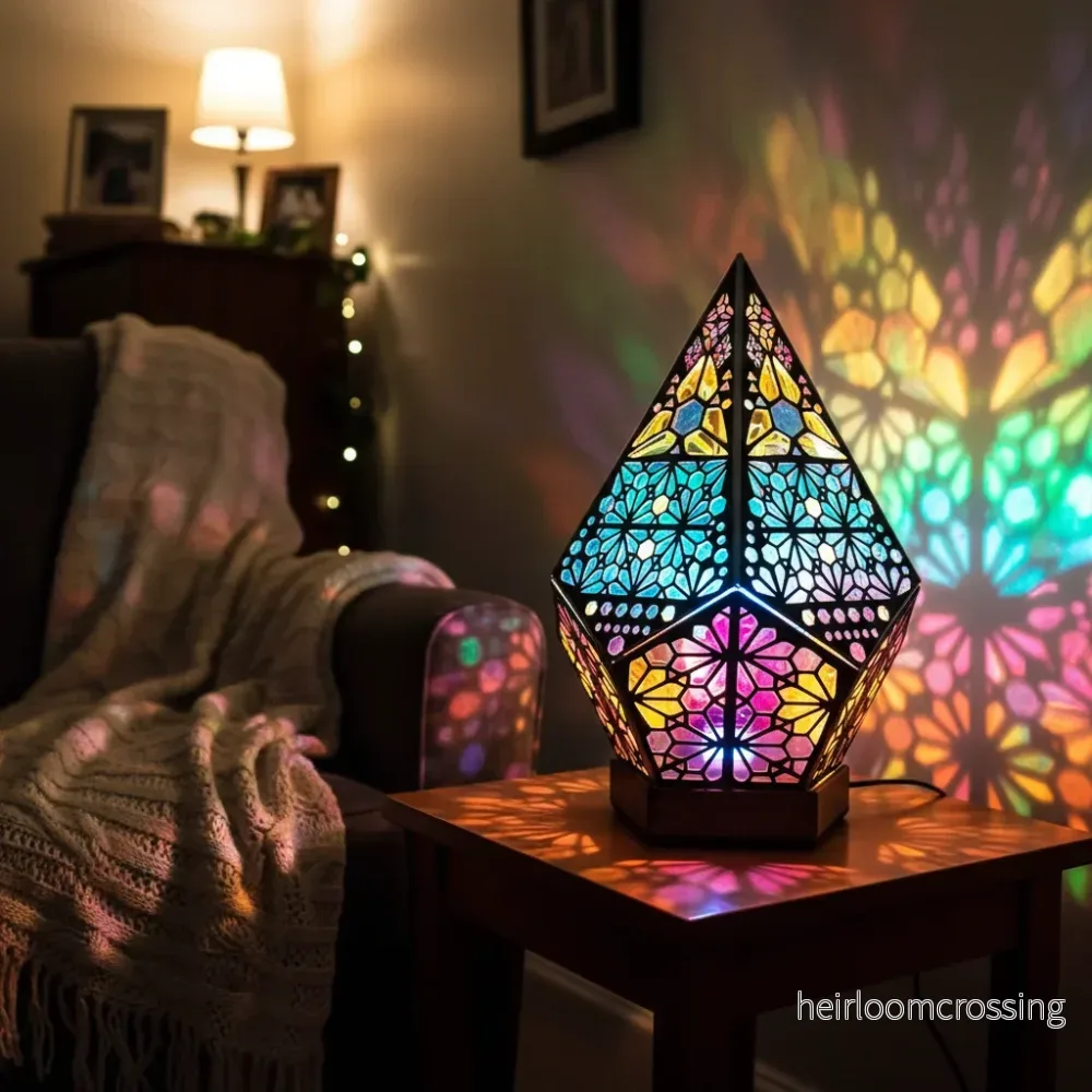 Boho stjärnmönsterlampa – StarGroove