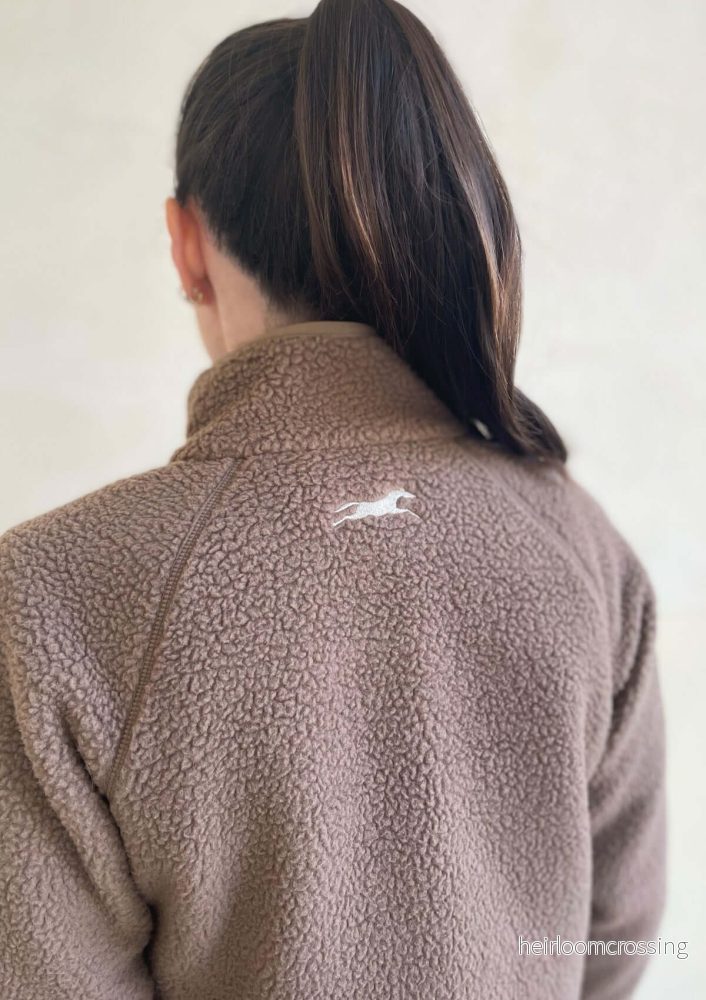 STABLE FLEECE KHAKI + GOLD - Bild 2